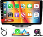 4 Core 64G Android 15 autoraadio Toyota Aygo Peugeot 108 Citroen C1 2015-2020 traadita Carplay Android auto 9-tolline autoraadio GPS navigatsiooniga WiFi peeglilink Bluetooth FM/RDS/EQ/USB/SWC tagumine