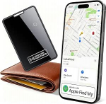 Thin Wallet Tracker Card 1 Pack, 2025 laetav rahakott Tracker &uuml;hildub Apple Where is? (Ainult iOS), Air Smart Tag Card reisikohvrile / rahakotile / kohvrile, IP68 veekindel