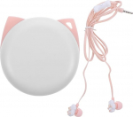 Cat Paw K&otilde;rvaklapid - Cartoon Cat Claw Wired K&otilde;rvaklapid mikrofoniga k&otilde;rvaklappides, 3,5 mm juhtmega k&otilde;rvaklapid, Cat k&otilde;rvaklapid koos kasside hoiukotiga t&uuml;drukutele