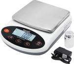 Bonvoisin Precision Scale 0.01g 200-5000g anal&uuml;&uuml;tiline laboratoorium elektrooniline skaala teaduslik skaala 10mg loetavus kalibreeritud ja otsene lugemine (600g, 0.01g)