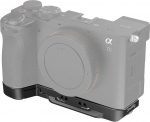 SMALLRIG alusplaat Sony A7C II/A7CR alumise kinnitusplaadi jaoks (must) koos integreeritud kiirv&auml;ljalaskeplaadiga Arca jaoks, QD emas, v&ouml;&ouml;ava, 1/4"-20 ja 3/8"-16 keermega auk - 4438