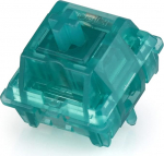 KiiBoom 59gf Topaz mehaaniline lineaarne klaviatuuril&uuml;liti 5-pin klaviatuuril&uuml;liti koos PC-pulgaga, l&auml;bipaistev PC korpus, 35 tk DIY m&auml;nguklaviatuuri jaoks