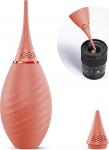 K&F CONCEPT Bellows Kaamera Power Bellows puhastamine varustatud l&uuml;hikeste ja pikkade pihustitega pehme silikoonist otsaga objektiivi, kaamera, sensori, DSLR, klaviatuuri, optika, roosa