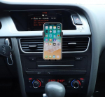 【Updated auto telefonihoidja A4 B8 07-15 / A5 8T, auto telefonihoidja k&otilde;ikidele nutitelefonidele (must)