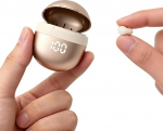 Mini n&auml;htamatud k&otilde;rvaklapid Traadita varjatud k&otilde;rvaklapid v&auml;ikestele k&otilde;rvadele Bluetooth pehme pisikeste k&otilde;rvaklappide ENC m&uuml;ra t&uuml;histamine iPhone Android Sleep t&ouml;&ouml; jaoks T&ouml;&ouml;le liiklemine