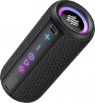 TIMU Bluetooth-k&otilde;lar koos valgusega, Bluetooth 5.4 muusikakast, 25 W kahekordne k&otilde;lar, kaks bassik&otilde;larit, 30-tunnine aku, IPX7 veekindel, TWS paaritus, AUX, TF-kaart, sobib &otilde;ue/peole/reisile.