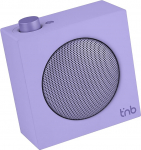 T'nB - Rainbow Cube Bluetooth k&otilde;lar, selge ja tasakaalustatud heli, 5 W, 10 h aku kestvus, TWS Stereo, FM raadio, Micro SD kaart, 3,5 mm pistikupesa, kompaktne formaat 10 x 10 cm, lilla v&auml;rviga
