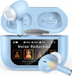 ZZU Kabellose Ohrh&ouml;rer Bluetooth 5.4, ENC m&uuml;rasummutusega mikrofon, IPX7 wasserdicht, Himmelblau