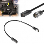 720074-12 (720074-1) AS EC QDE Ethernet adapteri kaabel Humminbird Fish Finderile - vastupidav v&otilde;rgukaabel HELIX 7-15 & SOLIX G2N/G3N/G4N, i-Pilot Link, One-Boat Network ja Mega Live Imaging jaoks.