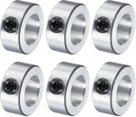 hankimise kaart 6 tk komplekt kruvikraanid, 5/8 "Bore, tsingitud s&uuml;sinikterasest v&otilde;llikraanid, 1,5" OD, 1/2" laius, lukustus telgikraanide klamber (&otilde;&otilde;nes, kergekaaluline)