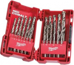 Milwaukee Kit CX Plastic de 25 Brocas HSS-G Cobal