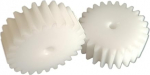 Hammasratas 2 t&uuml;kki 1 moodul POM Flat Gear 8mm paksus Straight Hambad Spur Gear 8mm Bore 1m 110t 120t 130t 85t 150t Plastic Gear Power Transmission (150 hambad)