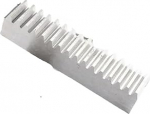 1 tk 1Mod spiraalhammasratas 1M Rack Precision CNC hammasratas (sirge hammasratas) (1M10-12-500)