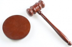 Hammer- und Block-Set aus Buchenholz, klingender Hammer von Judge Auction Law & Order for Gerichtsverhandlungen, Schreibtischzubeh&ouml;r