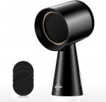 Mini pliidikupu, 3 kiirusega kaasaskantav v&auml;ljat&otilde;mbekupu, mobiilne pliidikupu vahetatava filtriga grillimiseks, toiduvalmistamiseks, kuumale potile, telkimiseks, matkaauto, k&ouml;&ouml;k, kodu, must