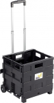 GARDEN FRIEND c1299040 Transpordik&auml;ru, must, 38 x 33 x 36 cm