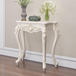Konsolentische f&uuml;r Flur, schmale Beistelltische aus Glas f&uuml;r Wohnzimmer, Vintage-Konsolentisch f&uuml;r Eingangsbereich, Pr&auml;sentationstisch, Foyer-Sofatisch mit Beinen, dekorative M&ouml;bel, elegante