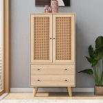 SUKY S&ouml;&ouml;gituba 60 x 40 x 120 cm Elutuba Sideboard kapp Seisev kapi hoiukapp TV laud uste ja sahtlitega Sideboard suure hoiuruumiga