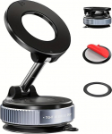 Generisch Vacuum magnetiline mobiiltelefoni hoidja auto Magsafe auto kinnitus, 2026 uuendatud N-55 k&otilde;igile mobiiltelefonidele, 360&deg; p&ouml;&ouml;ratav