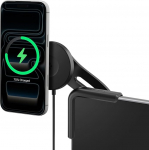 Spigen Tesla Model Y (~Juniper 2026)/3(~ Highland 2026)/S/X Qi2 MagSafe mobiiltelefoni hoidik koos laadimisfunktsiooniga, kinnitus ilma liimita, auto mobiiltelefoni hoidik, mis &uuml;hildub iPhone 17/16/15/14/13 Pro Max Airiga