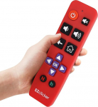 Roku TV-puldi asenduskaugjuhtimispult, mis &uuml;hildub Roku TV-puldiga, lihtne ja lihtne kasutada, ei &uuml;hildu Roku Sticki v&otilde;i Boxiga (2 x AAA patareid ei kuulu komplekti) (punane)
