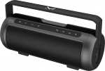 MAJESTIC Planet laetav Bluetooth-k&otilde;lar, USB/microSD/AUX-IN, sisseehitatud mikrofon k&auml;ed-vabadeks k&otilde;nedeks, must