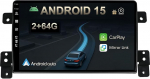 KEC 9-tolline [2+64G] Android 15 autoraadio Suzuki Grand Vitara 2004-2015 juhtmevaba Apple CarPlay/Android Car/Mirror Link/GPS Navigation/Bluetooth 5.0/WiFi/USB/FM+Tagumine vaatekaamera