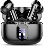 Bluetooth k&otilde;rvaklapid, traadita Bluetooth 5.4 Sport In-Ear k&otilde;rvaklapid koos rakendusega, traadita k&otilde;rvaklapid 40 tundi m&auml;nguaega, LED laadimiskohver, ENC m&uuml;rav&auml;hendusmikrofon, s&uuml;gavad bassik&otilde;rvaklapid iOS / Androidile