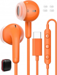 USB C k&otilde;rvaklapid iPhone 17 16e 15 Pro k&otilde;rvaklapid mikrofoniga Samsung Galaxy A16 A56 A36 A17 A34 S25 S24 HiFi Stereok&otilde;rvaklapid C-t&uuml;&uuml;pi k&otilde;rvaklapid Xiaomi 15 Pixel 10 9a jaoks