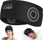 LC-dolida Sleep Headphones Bluetooth k&otilde;rvaklapid, Ultra Soft Bamboo Cotton Sleep Headphones Side Sleeper 15+Hours Playtime Sleep for Headphones with HiFi Stereo for Sports, Jogging, Yoga