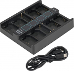 Peima C4B-8H kaamera aku PD kiirlaadija - 4x NP-F PD & 8x FZ100 multi aku laadimisjaam - kiire USB-C PD sisend, intelligentne LED oleku n&auml;idik, kompaktne disain