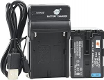 DSTE NP-QM91D Li-ion aku ja Micro USB laadija Sobib Sony CCD-TRV108E, CCD-TRV118, CCD-TRV126, CCD-TRV218E, CCD TRV308 jaoks