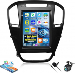 CAMECHO 9.7 Zoll 4GB RAM + 64GB ROM Android 15 Doppel DIN Autoradio f&uuml;r Buick Regal & Opel Insignia 2009-2013 | Wireless CarPlay & Android Auto | GPS, Bluetooth 5.0 | Split-Screen & 32EQ Sound