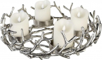 Casablanca [SA2021/08] Advendivalgusti Twigs Antique Silver l&auml;bim&otilde;&otilde;t 42 cm