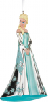 Hallmark Elsa Lumekuninganna puhutud klaasist ornament K&uuml;lmutatud puu kaunistus Disney rippuv ornament Rippuvad ornamendid Kingitused j&otilde;uludeks