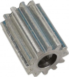 JUN-STORE SENMIAO Gear 10T-19T Aluminium Alloy Gearbox 1 Module Machining of Cylindrical Metal Precision Modular Gear with 1 m 10 Teeth to 19 Teeth (Number of Teeth : 11 Teeth 4 mm)