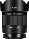 VILTROX 35 mm f1.7 E, AF 35 mm F1.7 E Mount Lens for Sony E, Auto Fcous APS-C Prime Lens with Large Aperture for Sony a6500 ZV-E10 A6700 a7RⅡ a7SIII a7 a9 ZVE1