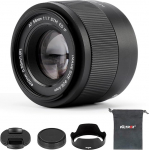 VILTROX 56 mm F1.7 f/1.7 XF-Mount APS-C Lens for Fuji X, Autofocus STM Lens with Large Aperture for Fujifilm Fuji X-Mount X-E3 X-E4 X-H1 X-PRO2 X-PRO3 X-T3 X-T4 X-T20 X-T30 X-T30II X-T200 X-S10