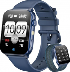 Blackview Smart Watch Mehed Naised Bluetooth-k&otilde;ned / LED-tuled / 2 randmepaela (silikoon / nailon) spordikell koos pulsiga Sleep Steps Kalorite kilomeetri monitori 350mAh (6+ p&auml;eva) Fitness Watch for Android iOS