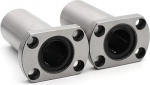 10 teile/los LMH30LUU Lange Typ Oval Flansch Linear Motion Kugellager Buchse