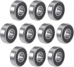 10 St&uuml;ck Rillenkugellager 688rs 684 685 686 687 688 689 ZZ RS 2RS Gummidichtung Cove-Lager for Longboard-Rollschuhe (V&auml;rv : Zz, Suurus : 686 6X13X5MM-ABEC-1)