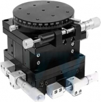 XYZR 90 mm 4-Achsen-Plattform for manuelles Trimmen, raske Last, lineare B&uuml;hnen, vertikaler Hub, Tuning-Schiebetisch LTP90