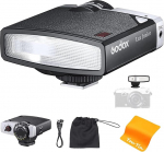 Godox Lux Junior Retro kaamera v&auml;lk GN12 6000K&plusmn;200K Automaatses ja manuaalses režiimis 1/1-1/64 v&auml;lk Canon Nikon Sony Fuji Olympus Hot Shoe kaamera digikaamerale