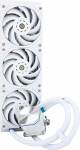 TR Frozen Edge 360 White koos 120 mm PWM ventilaatoriga, 360 White Cold Row spetsifikatsiooniga sisseehitatud veejahuti AMD/AM4/AM5, Intel LGA1700/1150/1151/1200/2011 jaoks.