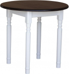 k koma &Uuml;mmargune m&auml;nni laud S&ouml;&ouml;gilaud Puidust k&ouml;&ouml;gilaud Massiivne valge mesi Country House Style P&auml;hkel (50 cm)