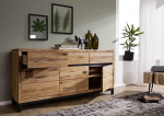 MASSIVMOEBEL24.DE Villanders Sideboard 175 x 45 x 85 cm &Otilde;litatud metsatammest Erinevad v&auml;rvid Looduslik &otilde;litatud Suurus: 175 x 45 x 85 cm (B x S x K x K)