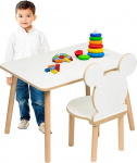 Laste laua ja tooli komplekt - 50 x 70 x 47 cm Laud ja laste tool, laste tool koos lauaga, laud ja toolid, laste disain, MDF ja puit