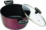 Jata Hogar CF922 Forged Aluminium Pot Diameter 22 cm Capacity 2.6 Litres Suitable for Induction Cookers