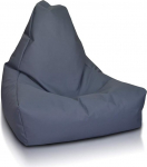 Ecopuf Keiko S Bean Bag - Pol&uuml;estrist valmistatud ja kaotustevastase t&otilde;mblukuga kott &otilde;ues ja siseruumides - 75 x 70 cm