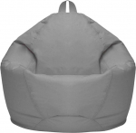 ZXTDD Lazy Bean Bag diivanitoolide katted Oxfordi kiududest, mis ei t&auml;ida lamamistooli istet Bean Bag Puff diivan Tatami elutoa m&ouml;&ouml;bel 70 cm x 80 cm helehall